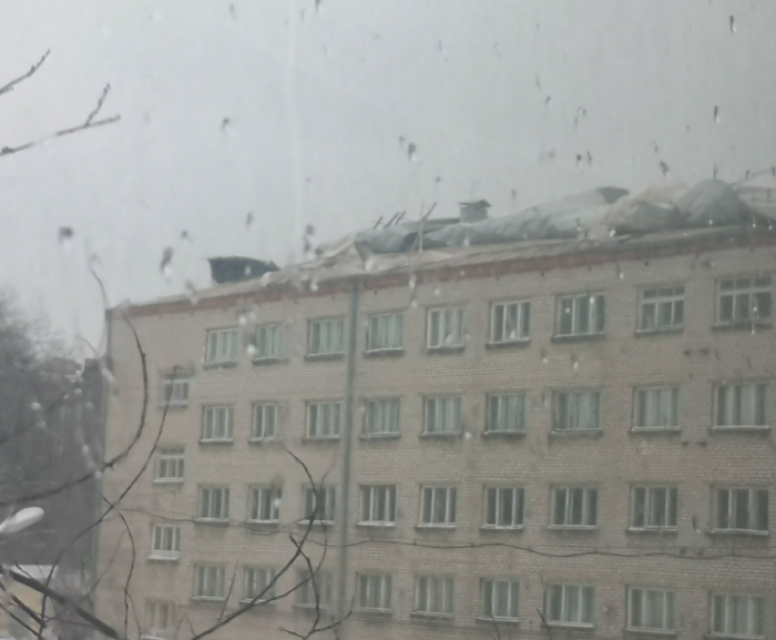 Lāčplēša ielas mājas jumts