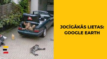 ŠOKĒJOŠI!!! Kadri, kurus caur “GOOGLE EARTH” pamanīt!