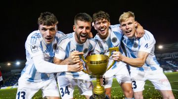 Jaunie Latvijas čempioni futbolā - Riga FC