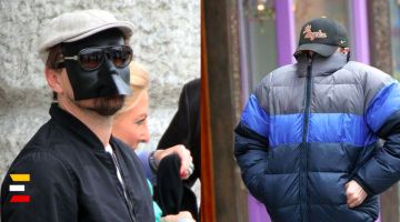 25 jautras bildes, kā LEONARDO DIKAPRIO smieklīgi slēpjas no paparaci