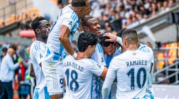 Riga FC futbolistiem izbraukuma spēle Daugavpilī