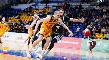 "VEF Rīga" un "Ventspils" pretendē uz apvienotās līgas titulu