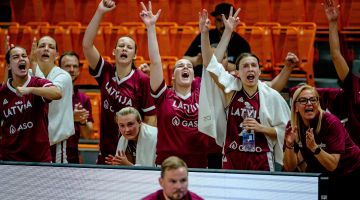 Latvijas basketbolistes sāks cīņu par vietu EČ finālturnīrā