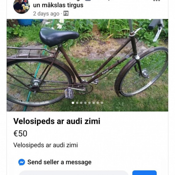 Nevari atļauties Audi? Būs ritenis.