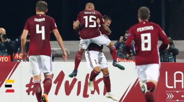 Latvijas FUTBOLA IZLASEI pārbaudes spēle pret Lihtenšteinu